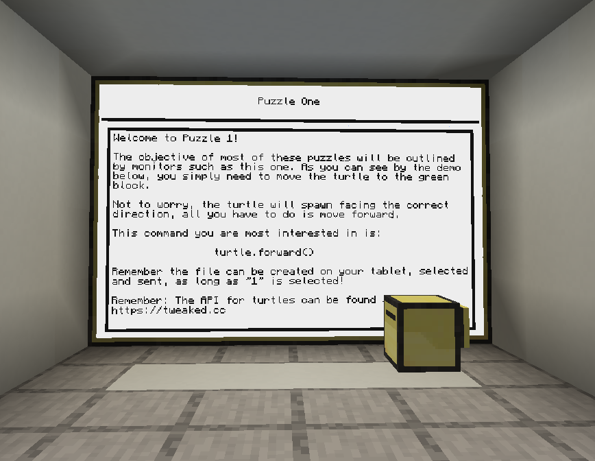 Puzzle 1 Screen